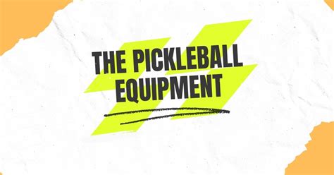 What Pickleball Equipment Do You Need To Play Pickleball