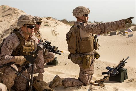 U.S. Marines with 2nd Battalion, 7th Marines assigned to the SPMAGTFCRCC 19.2, conduct a ...