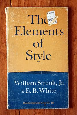 The Elements of Style by William Strunk & E.B. White 1971 Macmillan Paperback | eBay