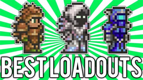 Terraria: BEST Armor, Weapons, and Accessories! (Magic, Melee, & Ranged) @demizegg - YouTube