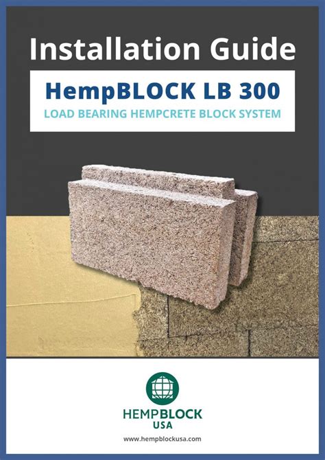 HempBLOCK - Hemp Block USA Revolutionary Hempcrete Block