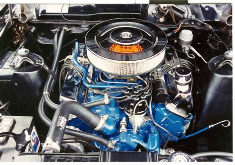 1966 Ford Fairlane GT Engine Compartment - Ford Products - Antique ...