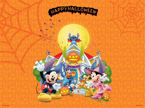 Free Desktop Wallpaper: Disney Halloween Wallpaper