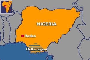 Nigeria map shows the location of Ibadan. | Download Scientific Diagram