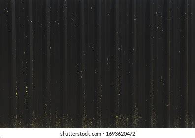 Black Metal Roof Wall Texture Stock Photo 1693620472 | Shutterstock