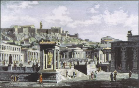 the-agora-in-ancient-athens - Ancient Greece Facts.com