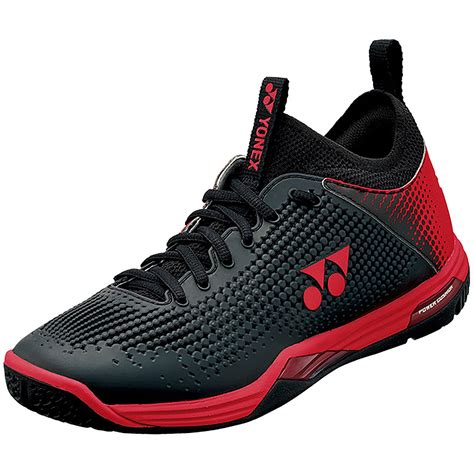 Yonex Mens Eclipsion Z 2 Badminton Shoes - Black/Red - Tennisnuts.com