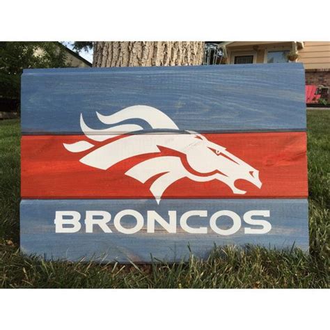 Denver Broncos Wood Wall Art | Wood wall art, Broncos, Wall art