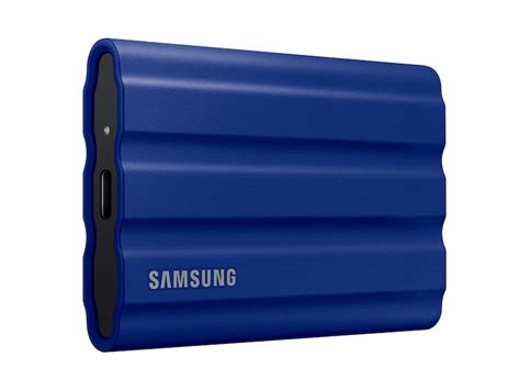 Portable SSD T7 Shield USB 3.2 2TB (Blue) Memory & Storage - MU-PE2T0R/AM | Samsung US
