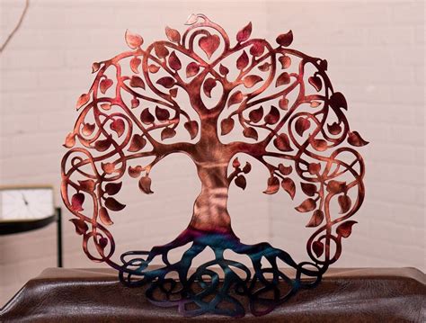 Celtic Tree of Life Metal Wall Art Nature and Rustic Family Inspired Wall Décor - Etsy