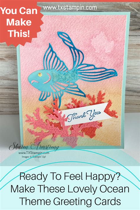 Ocean Theme Cards: Learn How To Make These Fun Greeting Cards