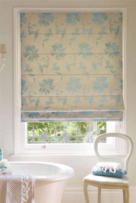 15 Ideas of Bathroom Roman Blinds