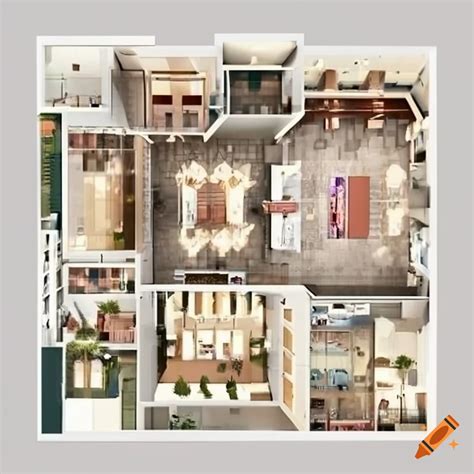 Shopping mall floor plan