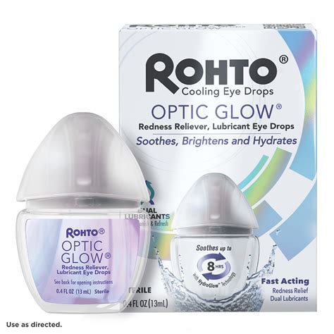 Rohto® Optic Glow® Cooling Eye Drops Redness Chile | Ubuy