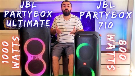 JBL Partybox Ultimate VS JBL Partybox 710 - Sound Comparison DEEP BASS - Full Volume - YouTube