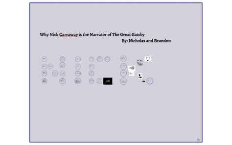 Why Nick Carraway is the Narrator of The Great Gatsby by N R on Prezi