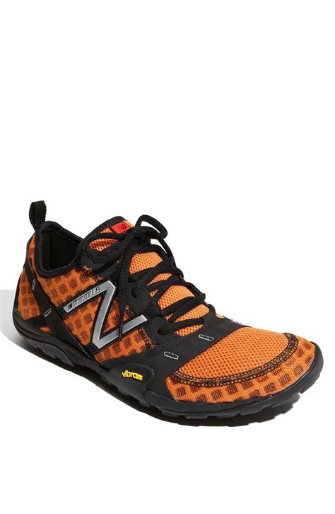 New Balance Minimus Trail Running Shoe in Orange for Men | Lyst