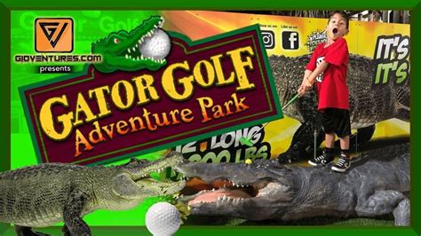 Gator Golf Adventure Park on International Drive Orlando - Golf with ...