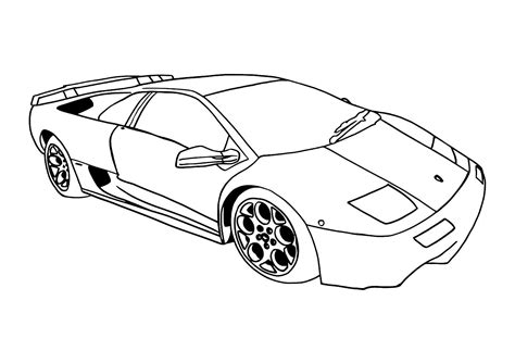 Lamborghini coloring pages - 50 Printable coloring pages