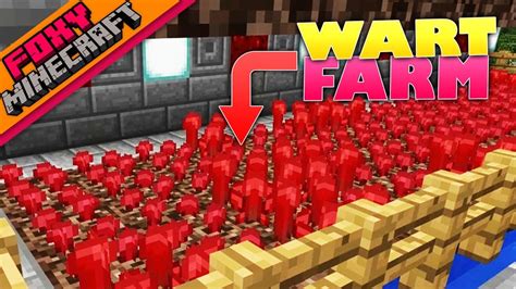 Minecraft | NETHER WART FARM | Foxy's Bedrock Survival [47] - YouTube