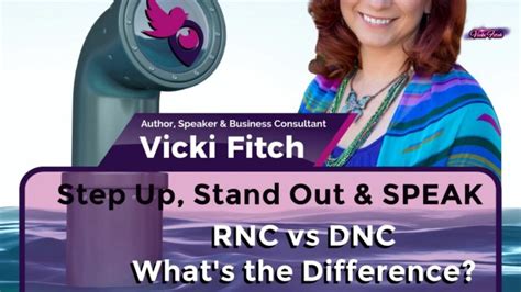 #RNC vs #DNC What is the Difference? #StopBeingSilent - Vicki Fitch - Direct Sales Expert