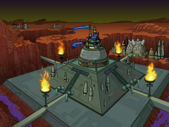 Omicronian castle - The Infosphere, the Futurama Wiki