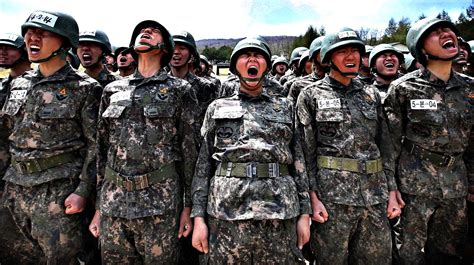 South Korean Army Men