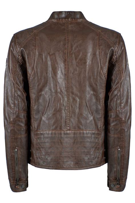 Brown Polyurethane Jacket – StockStories