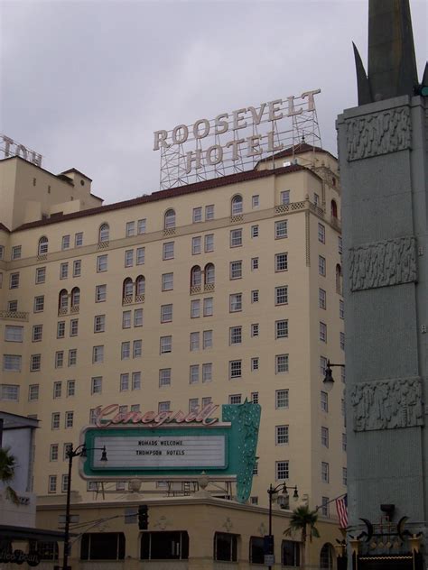 Hollywood | Roosevelt Hotel...Marilyn Monroe lived here and … | Flickr