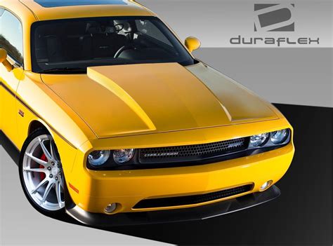 Fiberglass+ Hood Body Kit for 2010 Dodge Challenger - 2008-2018 Dodge ...