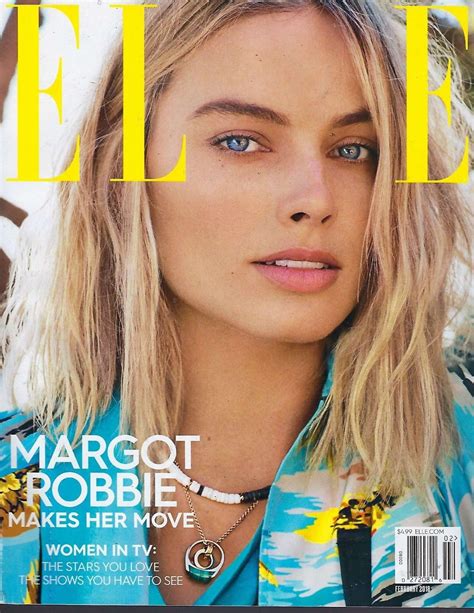 Margot Robbie – Elle Cover Magazine (February 2018) – GotCeleb