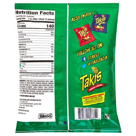 Takis Fajita 4oz : Snacks fast delivery by App or Online