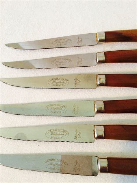 Vintage Sheffield Lifetime Cutlery Knives made in England 6 | Etsy