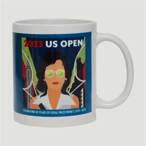 Us Open 2023 Logo Art Coffee Mug, Us Open 2023 Tennis Mug, Open Tennis Mug in 2023 | Art logo ...