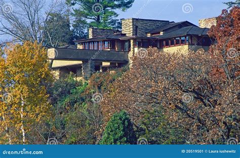 Taliesin wisconsin editorial photo. Image of autumn, attractive - 20519501