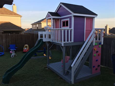 Playhouse & Swingset-2 | Playhouse swingset, Playhouse, Swing set