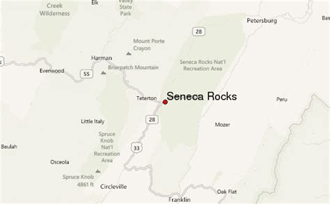 Seneca Rocks Mountain Information