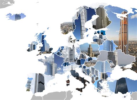 A Visual Map of the Tallest Building in each European Country,Whats the ...