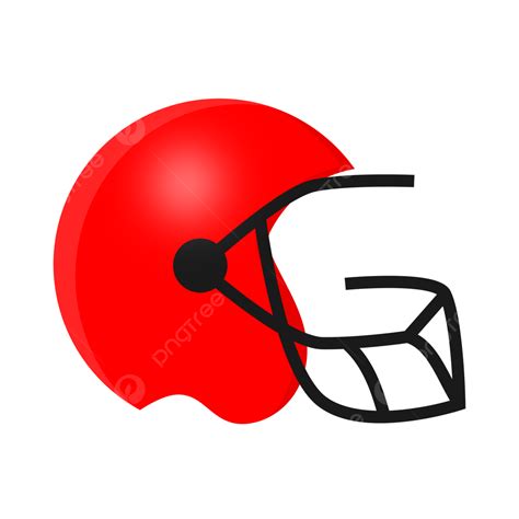 American Football Cartoon Illustration Helmet, Helmet America Football, Cartoon American ...