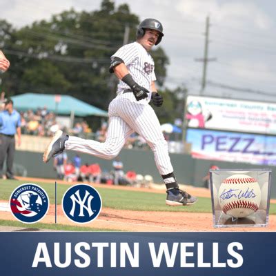 Holiday Top-30 Prospects Austin Wells Autographed Baseball | MiLB Auctions