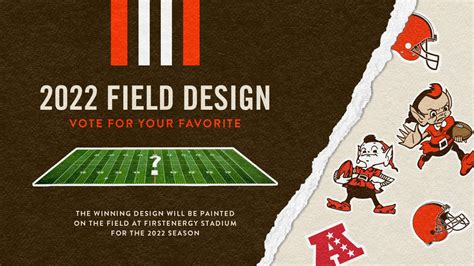 Browns announce fan poll to select field design for 2022 season