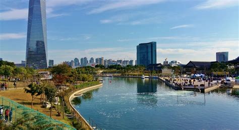 Songdo Central Park Incheon, Komplek Taman Kota Ala New York di Korea Selatan | Trip dan Tour ke ...