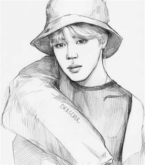 Pin by Isabel Estarda on BTS drawings | Bts drawings, Kpop drawings ...