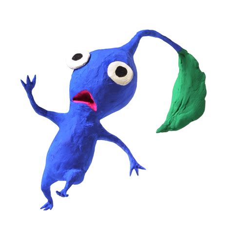 File:Blue Pikmin Clay Art.png - Pikipedia, the Pikmin wiki