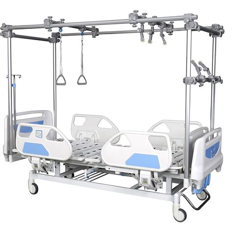 China GB4e Hospital Orthopaedics Traction Bed with ABS Panel - China Care Functions Hospital Bed ...