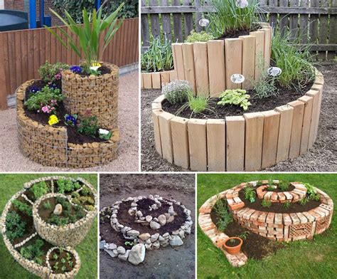 DIY Spiral Herb Gardens Pictures, Photos, and Images for Facebook, Tumblr, Pinterest, and Twitter
