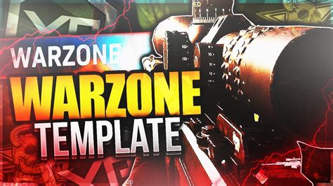 Warzone Thumbnail Template