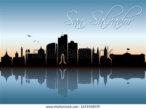 San Salvador Skyline Vector Illustration Stock Vector (Royalty Free ...