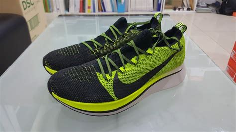 Nike Zoom Fly Flyknit / Black Volt White - YouTube