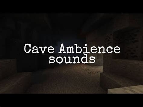 (Minecraft Cave Sounds Ambience 1.14) - YouTube